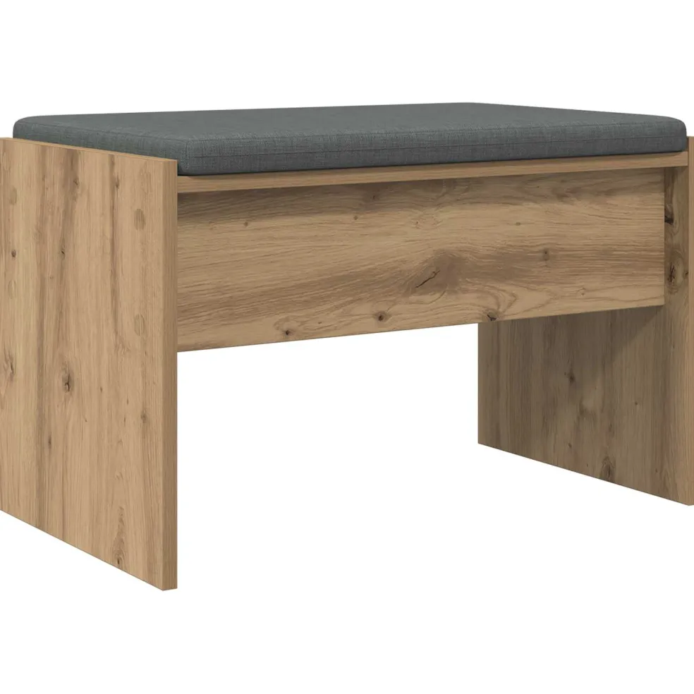 vidaXL Halbank Artisan Eiken 63 x 38 x 40 cm