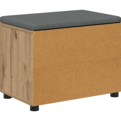 vidaXL Halbank Artisan Eik 60 x 38 x 46 cm