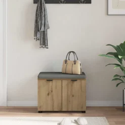 vidaXL Halbank Artisan Eik 60 x 38 x 46 cm