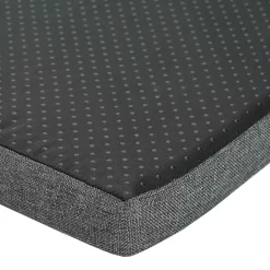 vidaXL Halbank met kussen Beton Grijs 63 x 38 x 40 cm