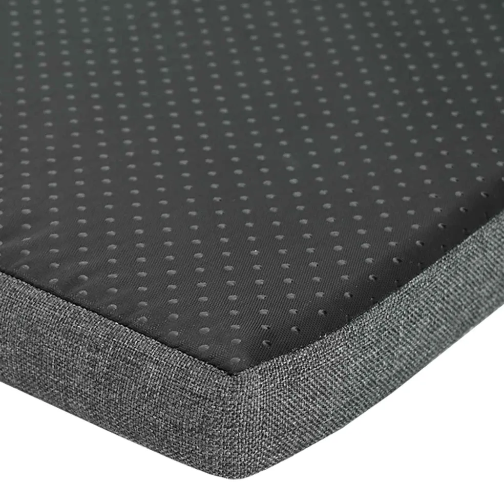 vidaXL Halbank met kussen Sonoma Eiken 63 x 38 x 40 cm