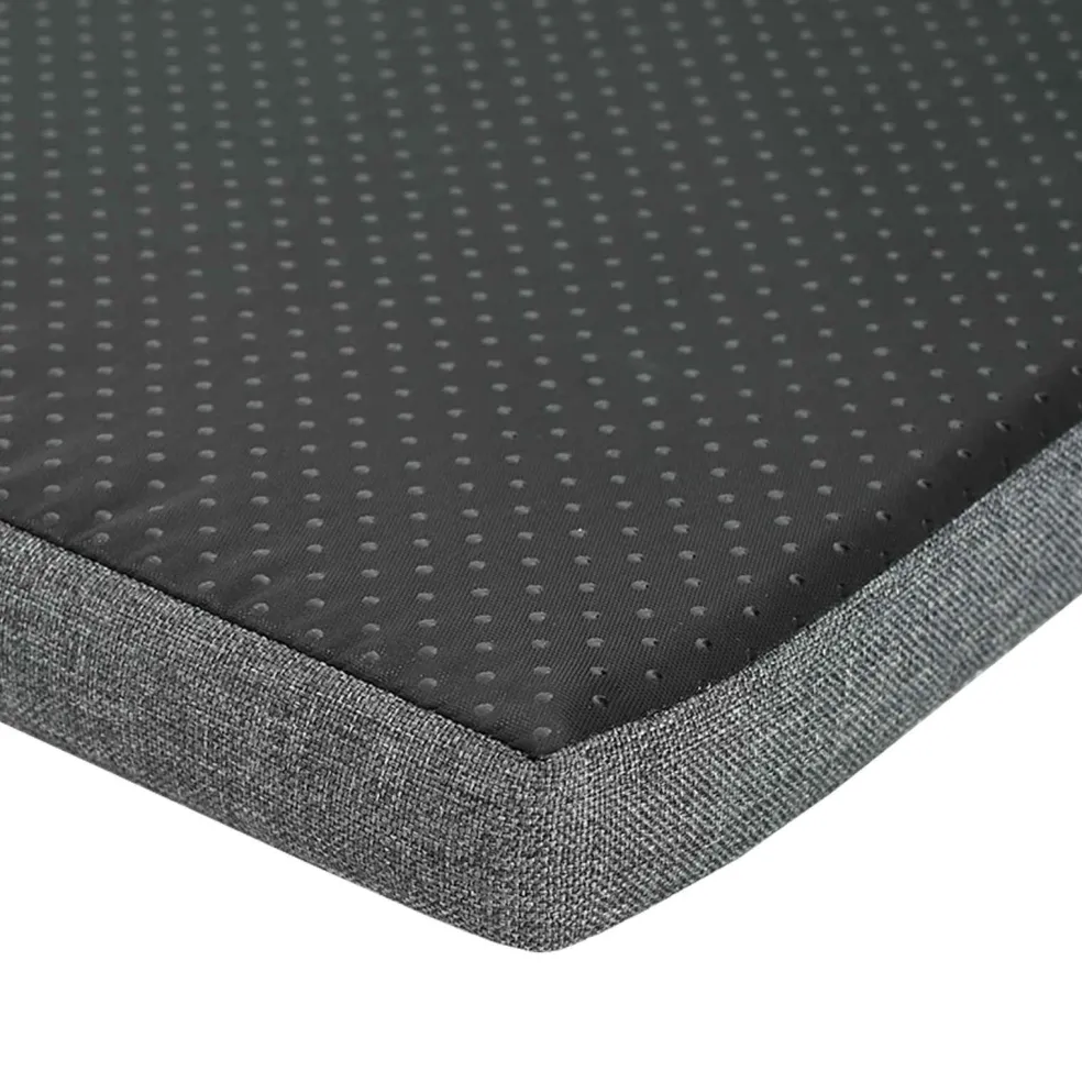 vidaXL Halbank Oudhout 63 x 38 x 45 cm Geïndustrialiseerd hout en stof