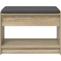 vidaXL Halbank Sonoma Eiken 63 x 38 x 45 cm