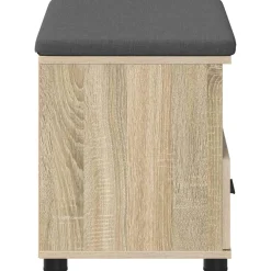 vidaXL Halbank Sonoma Eiken 60 x 38 x 46 cm