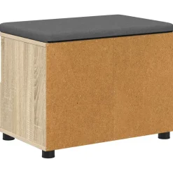 vidaXL Halbank Sonoma Eiken 60 x 38 x 46 cm
