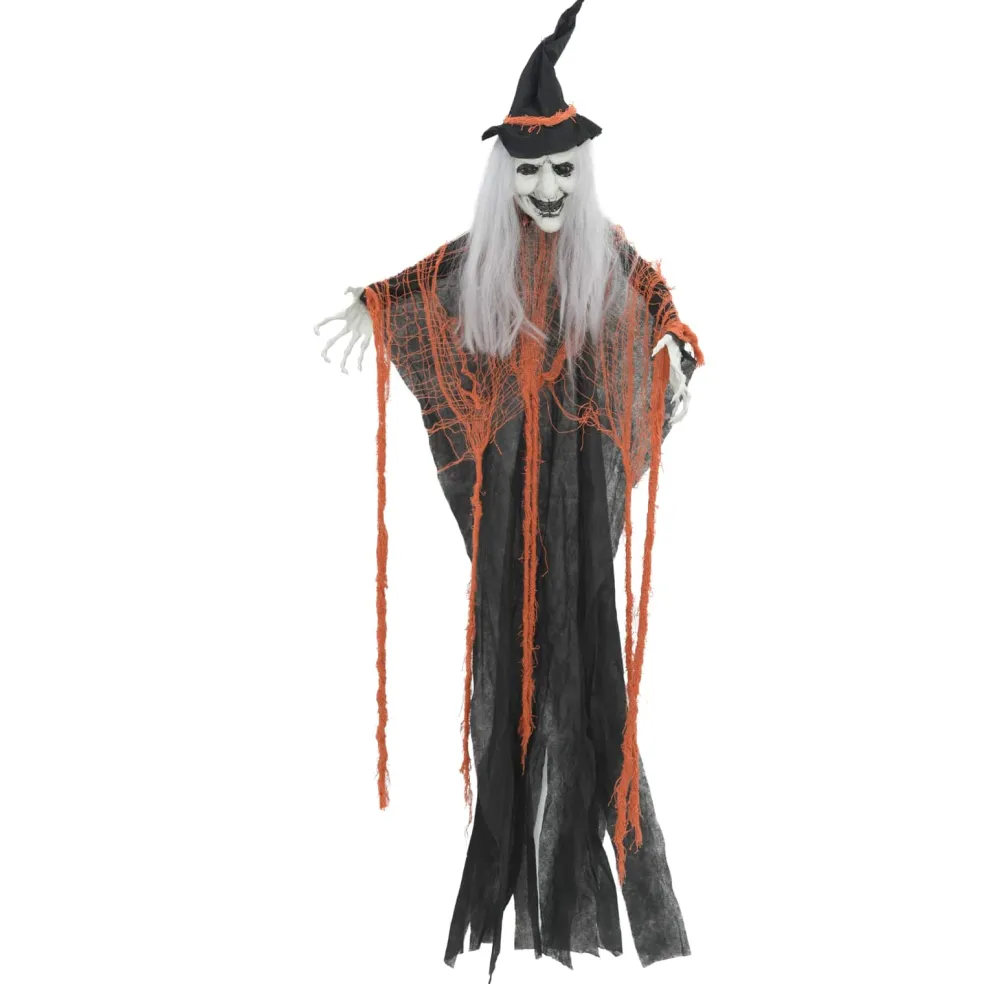 vidaXL Halloween Hangende Spook 3 st Multikleur 61 x 97 cm Polyester