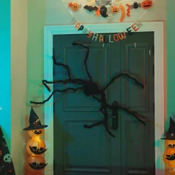 vidaXL Halloween home trainer Versiering 3 st Zwart 200 cm