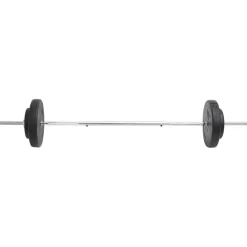 vidaXL Halter met gewichten 30 kg