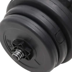 vidaXL Halter met gewichten 40 kg