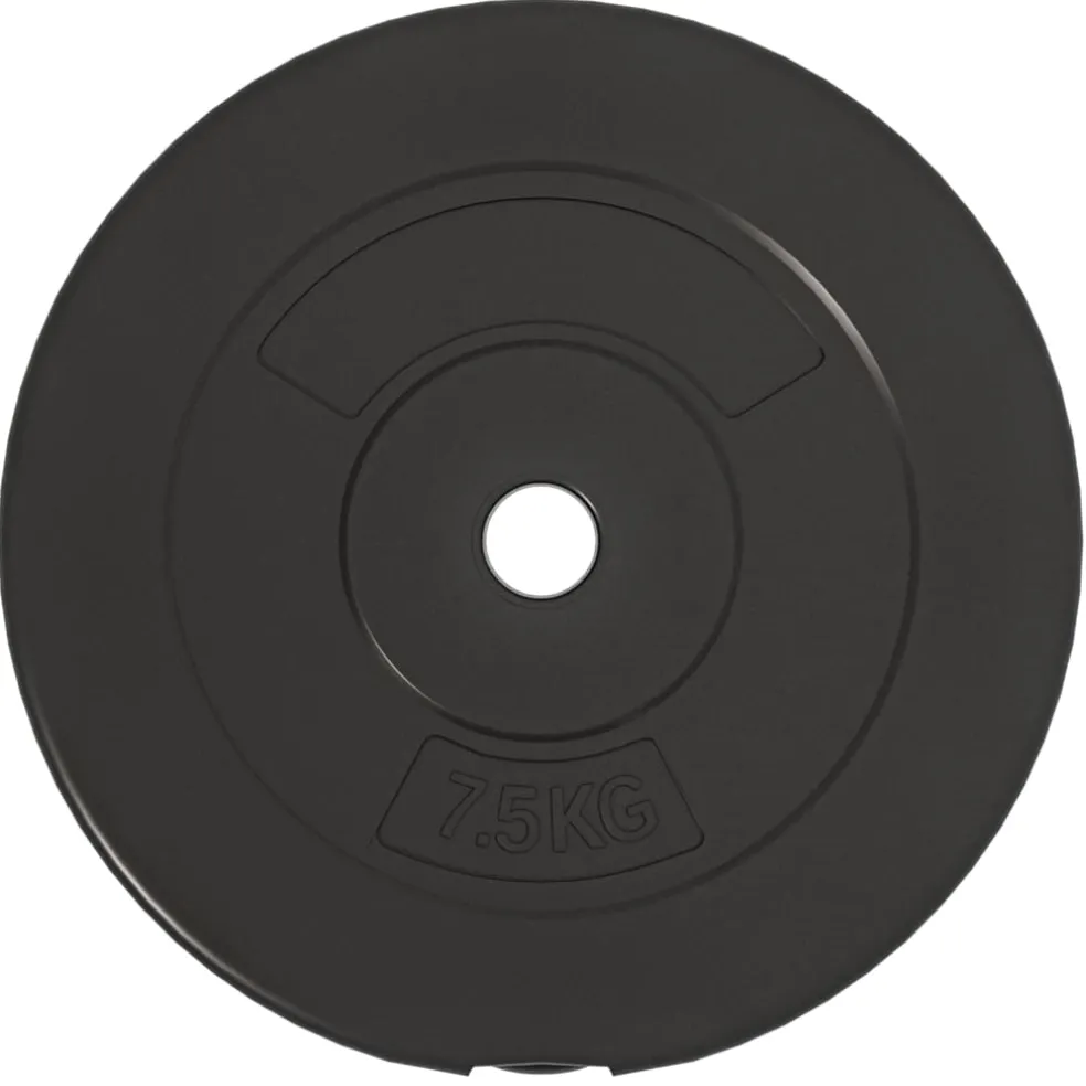 vidaXL Halterschijven 6 st 30 kg cement