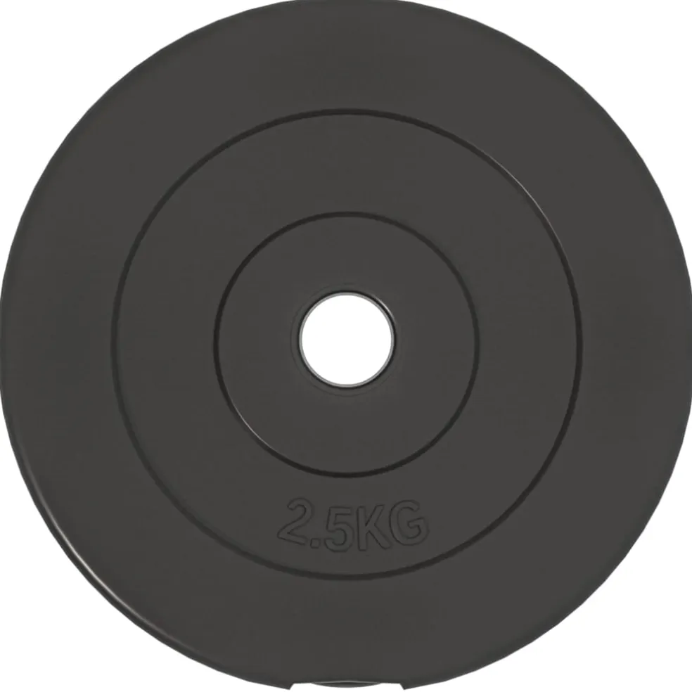 vidaXL Halterschijven 6 st 30 kg cement
