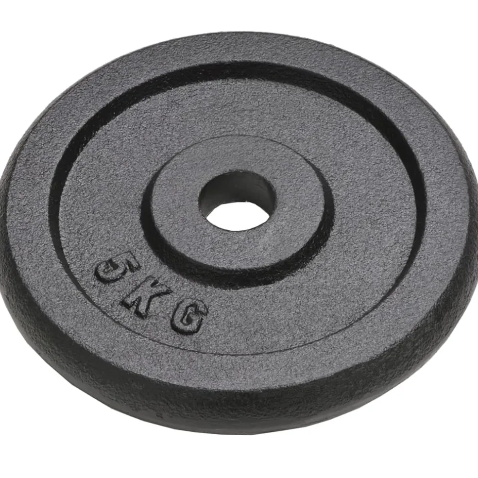vidaXL Halterschijven 4 st 4x5 kg gietijzer