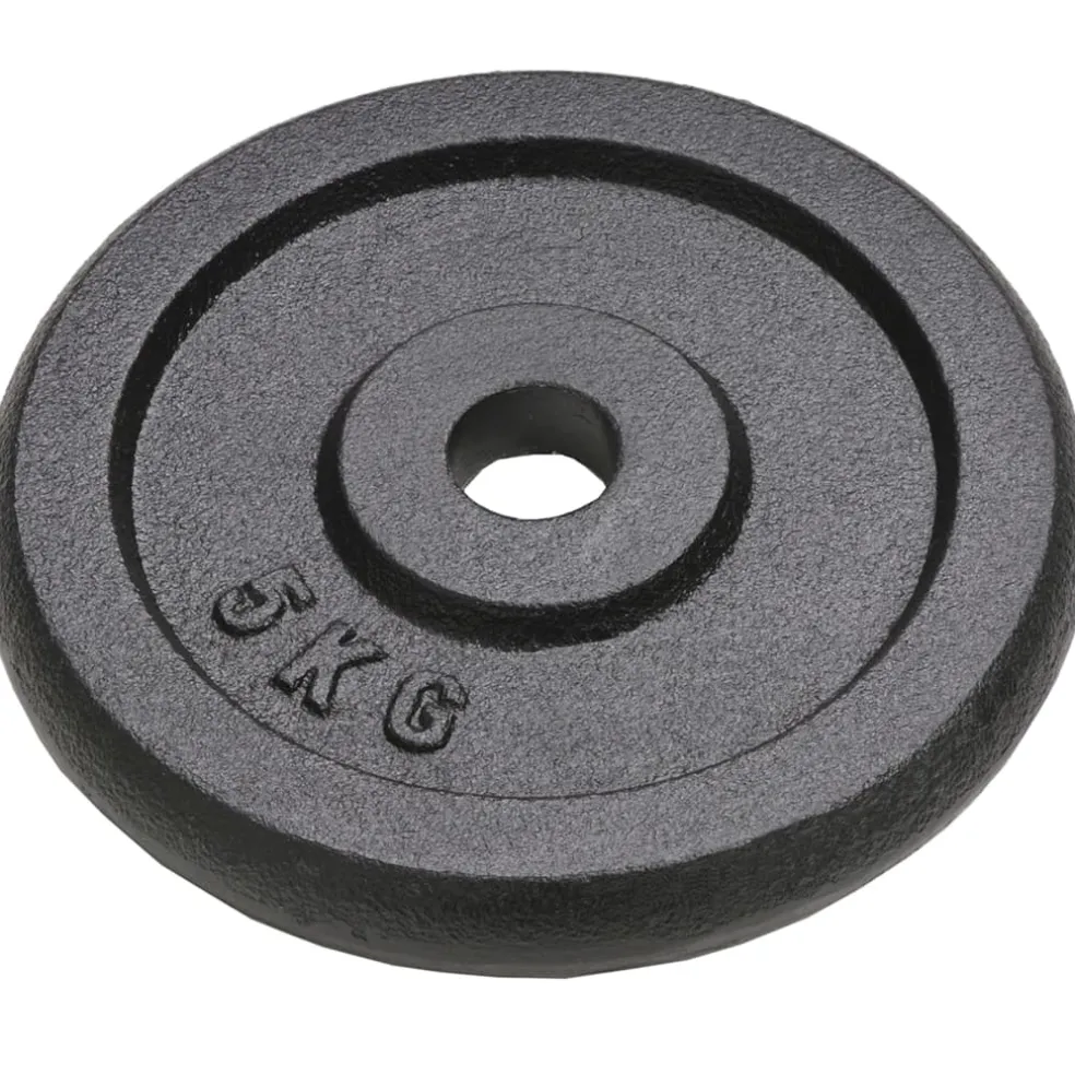 vidaXL Halterschijven 4 st 2x10 kg en 2x5 kg gietijzer