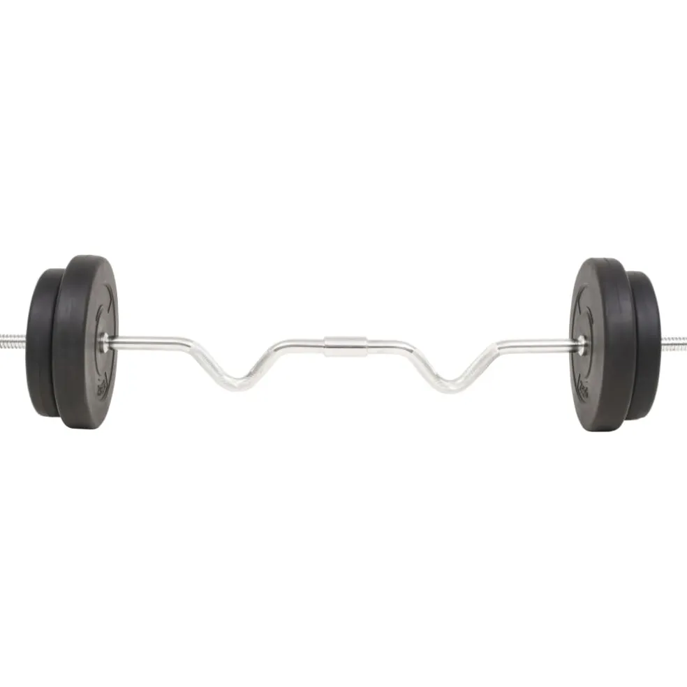 vidaXL Halterset 30 kg