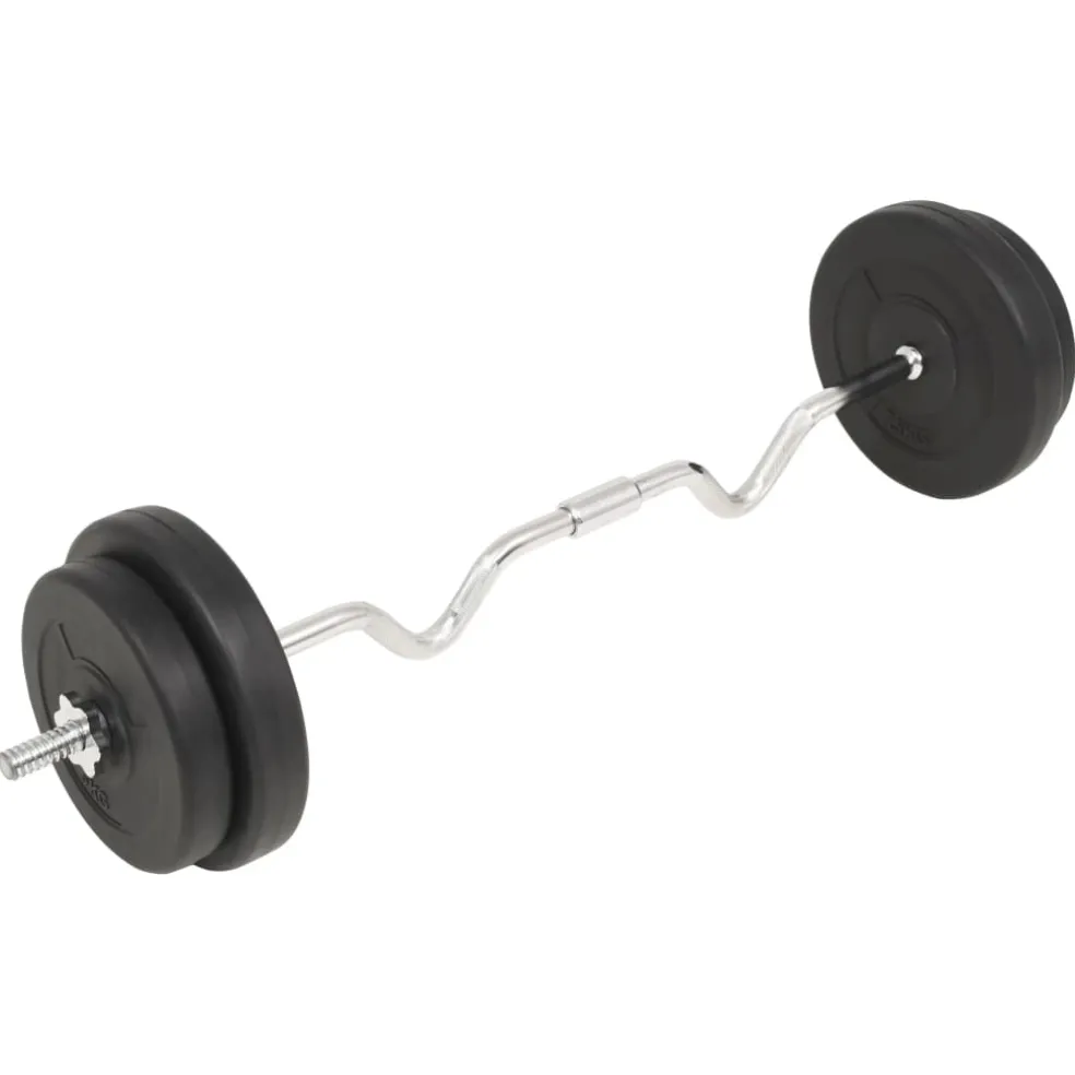 vidaXL Halterset 30 kg
