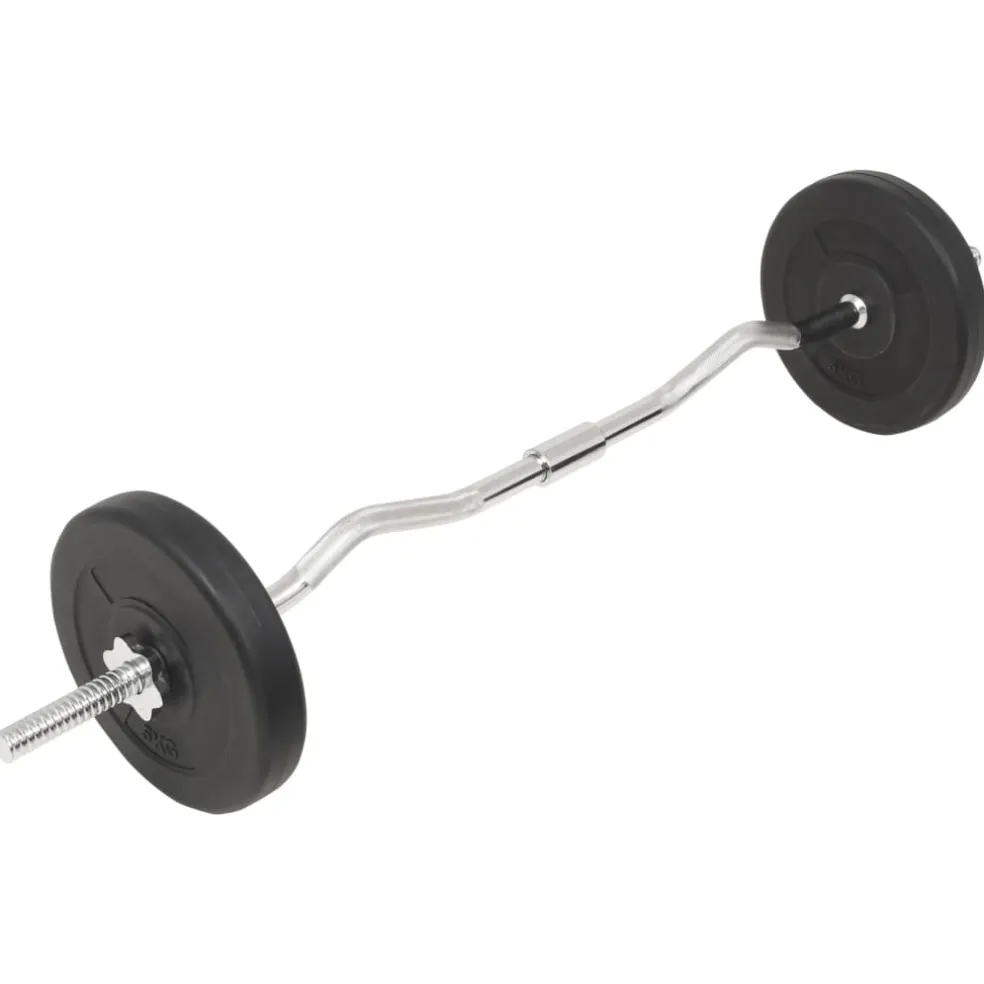 vidaXL Halterset 30 kg