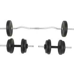 vidaXL Halterset 30 kg