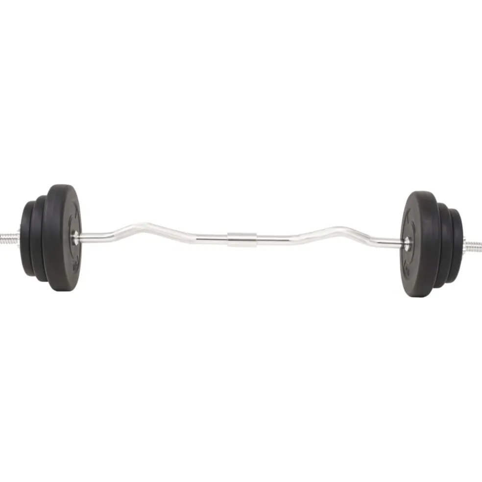 vidaXL Halterset 30 kg