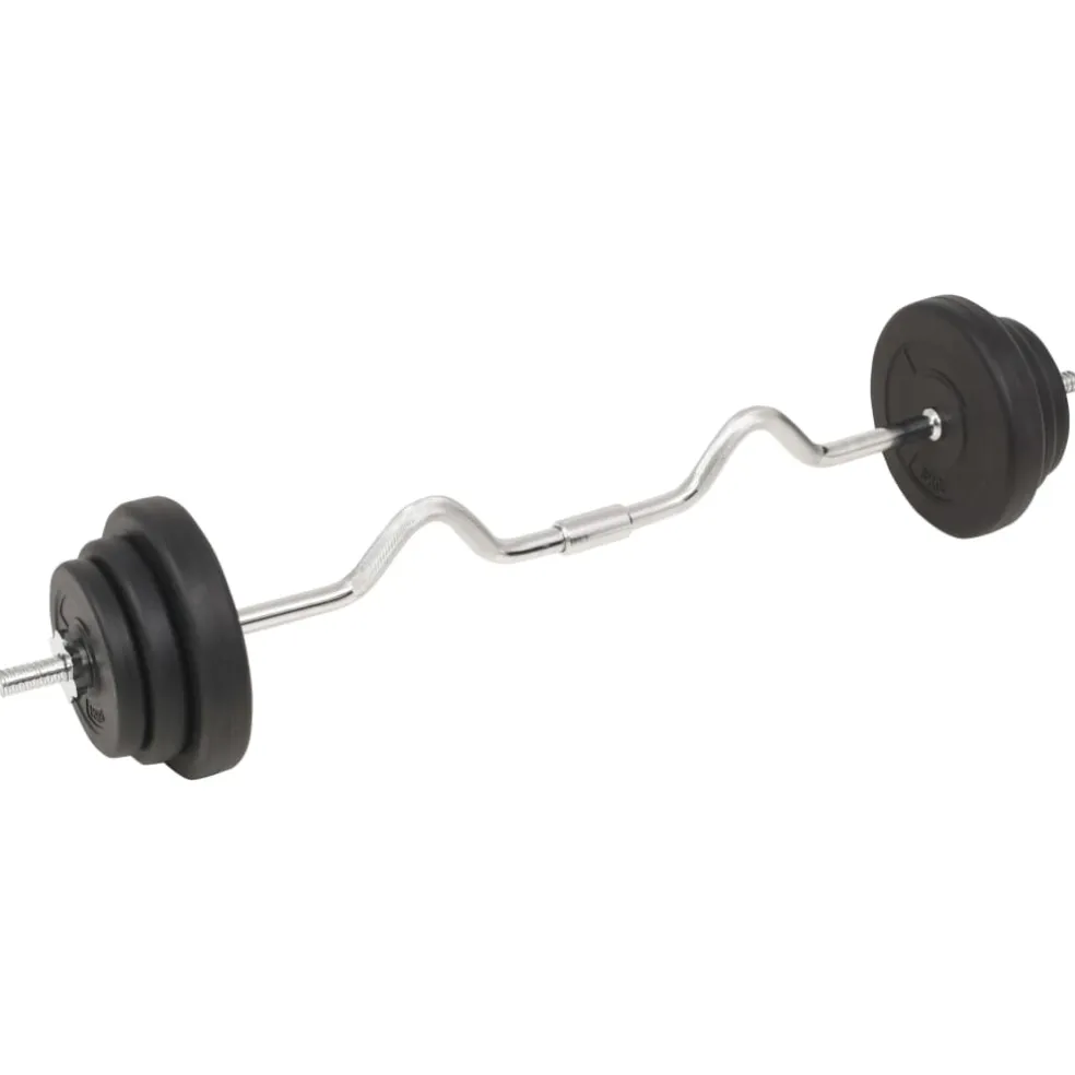 vidaXL Halterset 30 kg