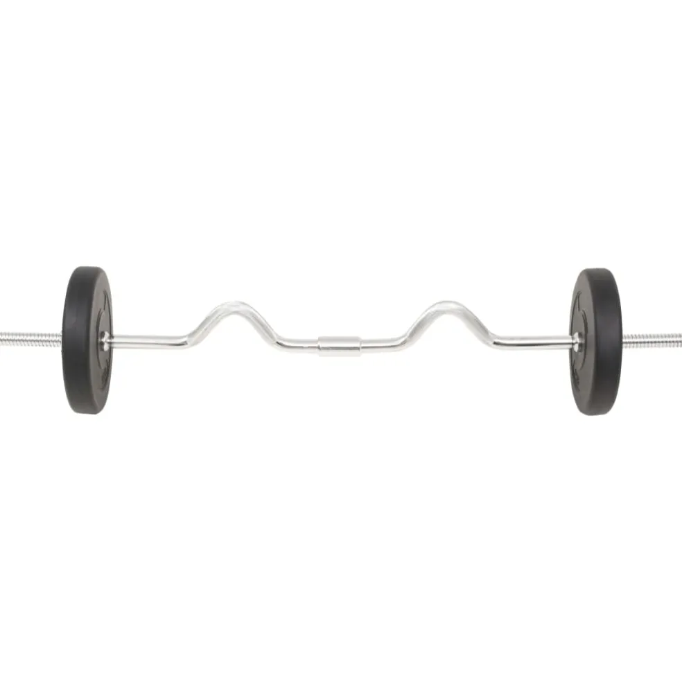 vidaXL Halterset 30 kg