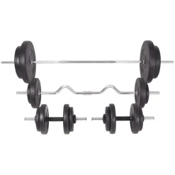 vidaXL Halterset 90 kg