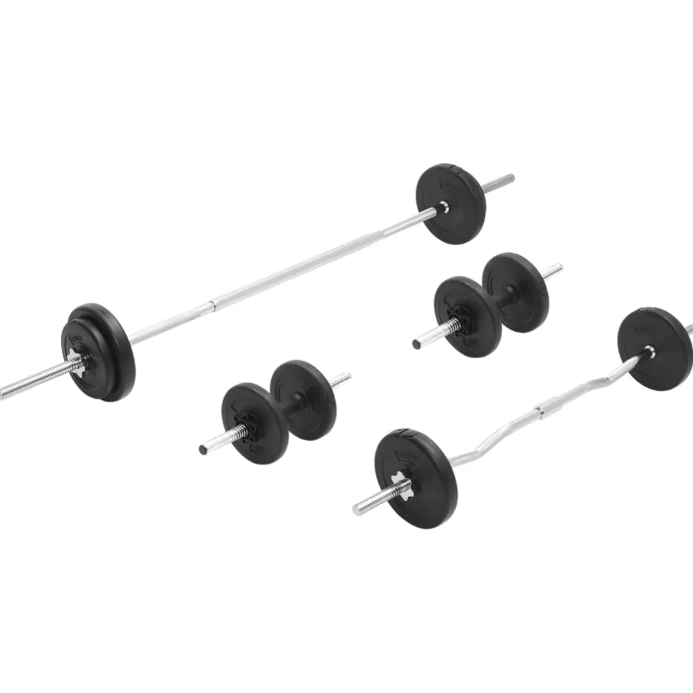 vidaXL Halterset 30 kg
