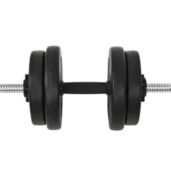 vidaXL Halterset 20 kg 14-delig