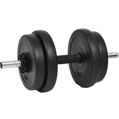 vidaXL Halterset 20 kg 14-delig