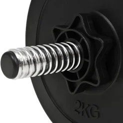 vidaXL Halterset 20 kg 14-delig