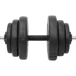 vidaXL Halterset met gewichten 60 kg