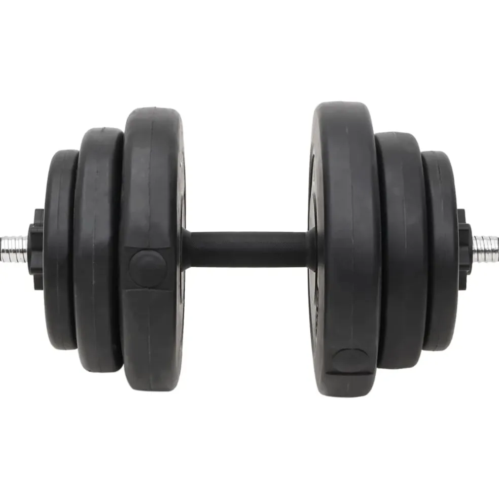 vidaXL Halterset met gewichten 60 kg