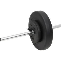 vidaXL Halterset met gewichten 60 kg