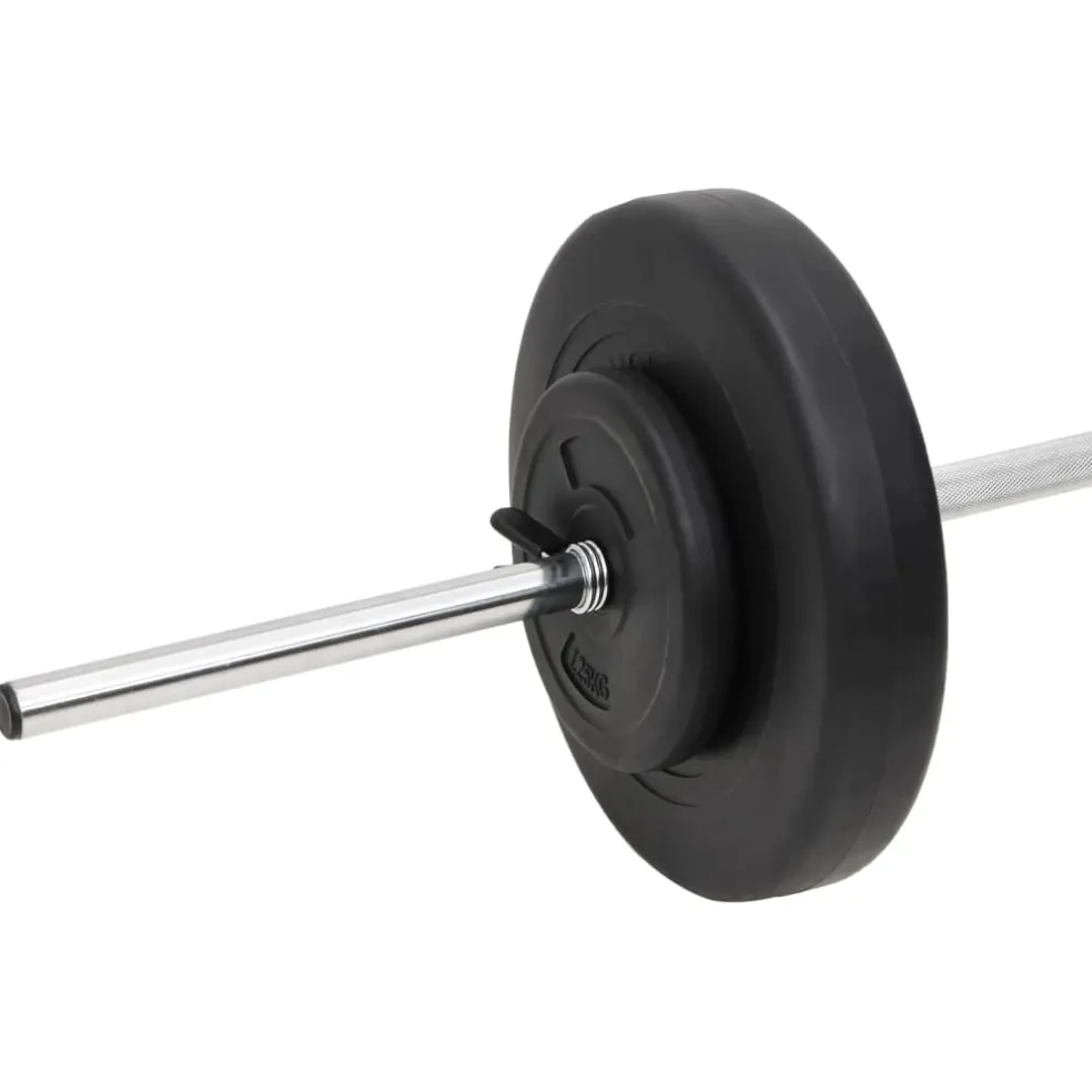 vidaXL Halterset met gewichten 60 kg