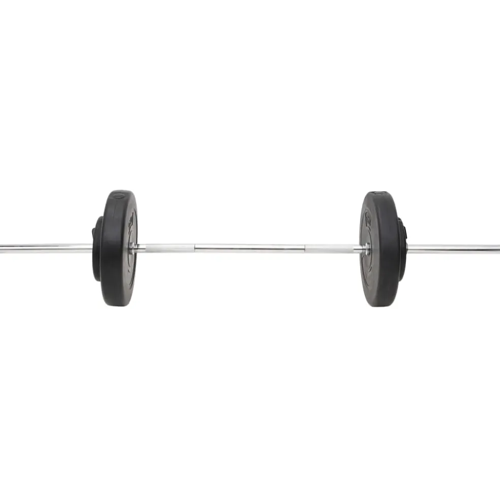 vidaXL Halterset met gewichten 60 kg