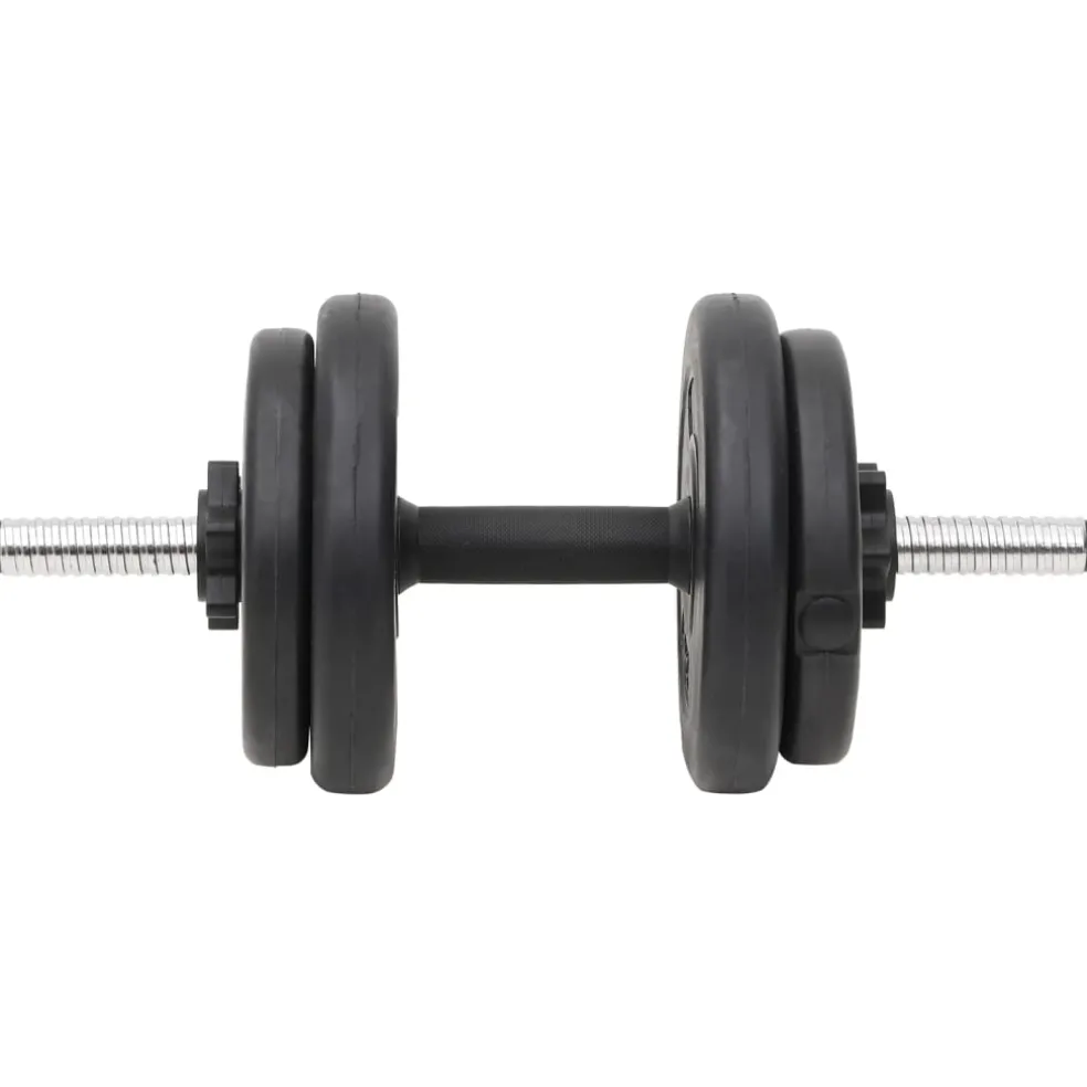 vidaXL Halterset met gewichten 60 kg