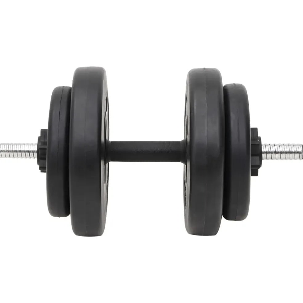 vidaXL Halterset met gewichten 60 kg