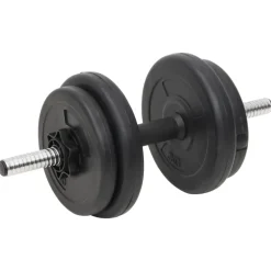 vidaXL Halterset met gewichten 60 kg