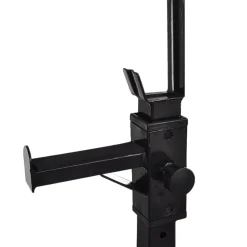 vidaXL Halter-/squatrek met halterset 60,5 kg