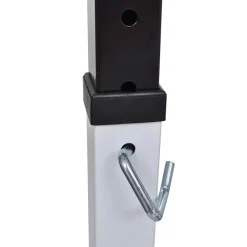 vidaXL Halter-/squatrek met halterset 60,5 kg