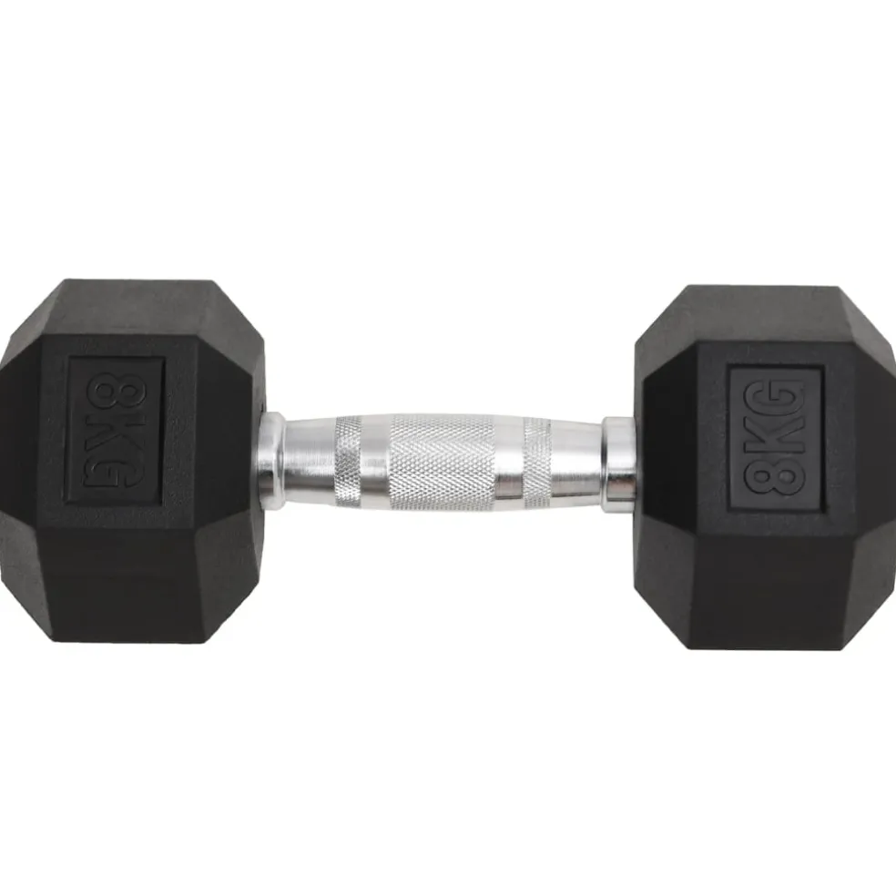 vidaXL Halters 2 st 8 kg totaal gietijzer