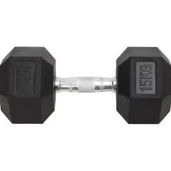 vidaXL Halters 2 st 15 kg totaal gietijzer
