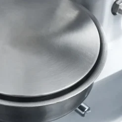 vidaXL Hamburgerpersmachine met 500 scheidingsbladen 10 cm aluminium