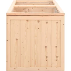 vidaXL Hamsterkooi 104x52x54 cm massief vurenhout