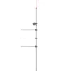 vidaXL Handdoekenrek 47x280 cm aluminium
