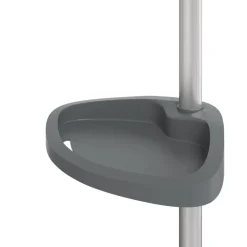 vidaXL Handdoekenrek 47x280 cm aluminium