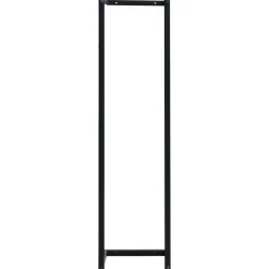 vidaXL Handdoekenrek 25x20x95 cm ijzer zwart