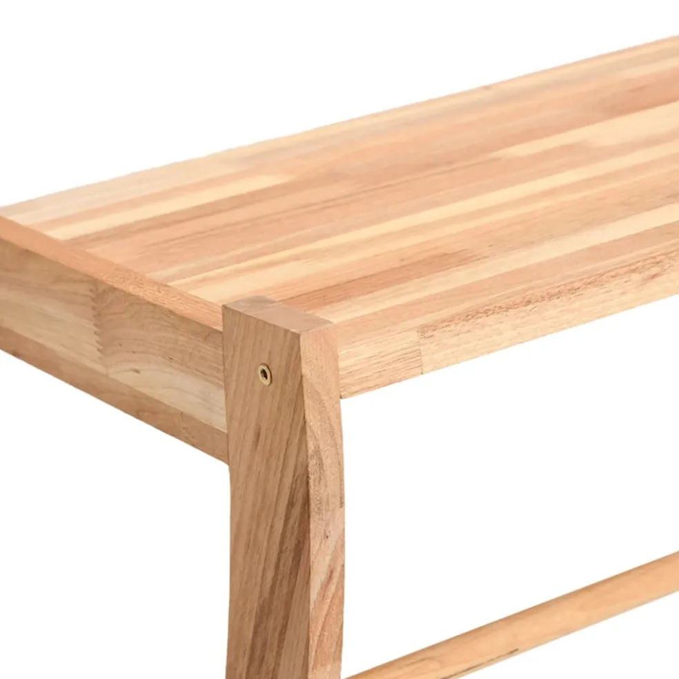 vidaXL Handdoekenrek 60x25,5x49 cm massief walnotenhout