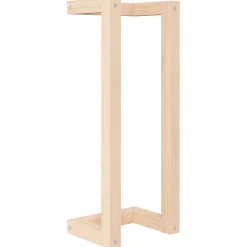 vidaXL Handdoekenrek 23x18x60 cm massief grenenhout