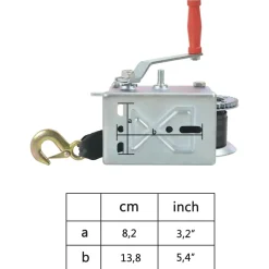 vidaXL Handlier met band 1130 kg