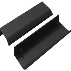 vidaXL Handvat 725 st Zwart 120 x 39.6 x 17 mm Aluminium